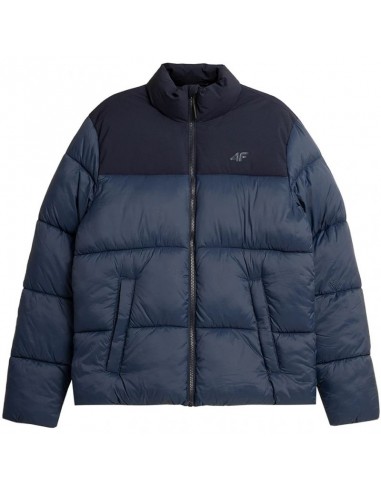 4F Î‘Î½Î´ÏÎ¹ÎºÏŒ Î§ÎµÎ¹Î¼Ï‰Î½Î¹Î¬Ï„Î¹ÎºÎ¿ ÎœÏ€Î¿Ï…Ï†Î¬Î½ Puffer Navy ÎœÏ€Î»Îµ H4Z21-KUMP009-32S